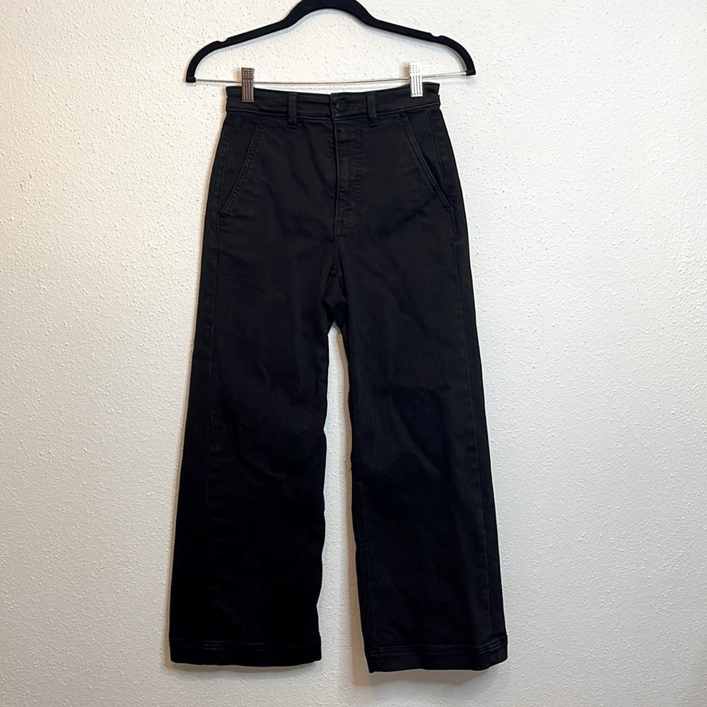 Everlane Wide Leg Cropped Pant
